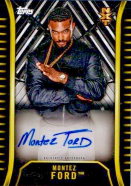 Montez Ford #A-MF Wrestling Cards 2018 Topps WWE NXT Autographs