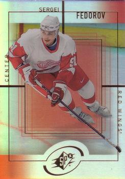 Sergei Fedorov #54 1999 Spx Hockey