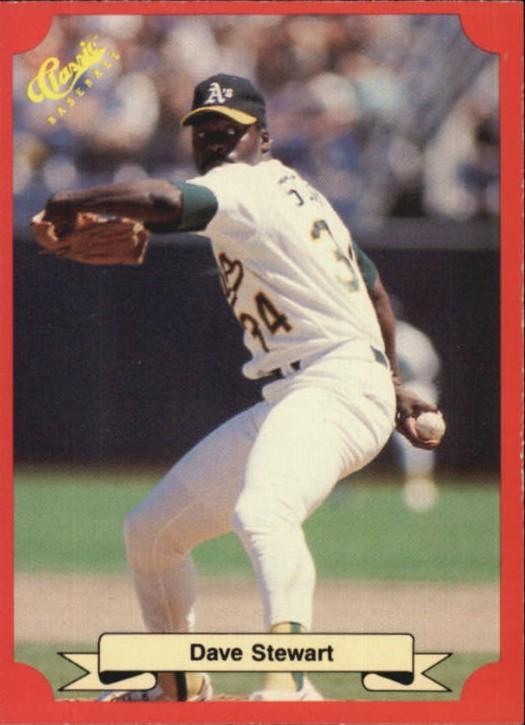 Dave Stewart #196 1988 Classic Travel Update I Baseball