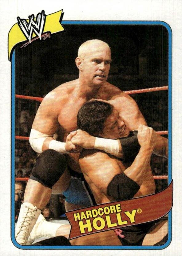 Hardcore Holly #8 Wrestling Cards 2007 Topps Heritage III WWE