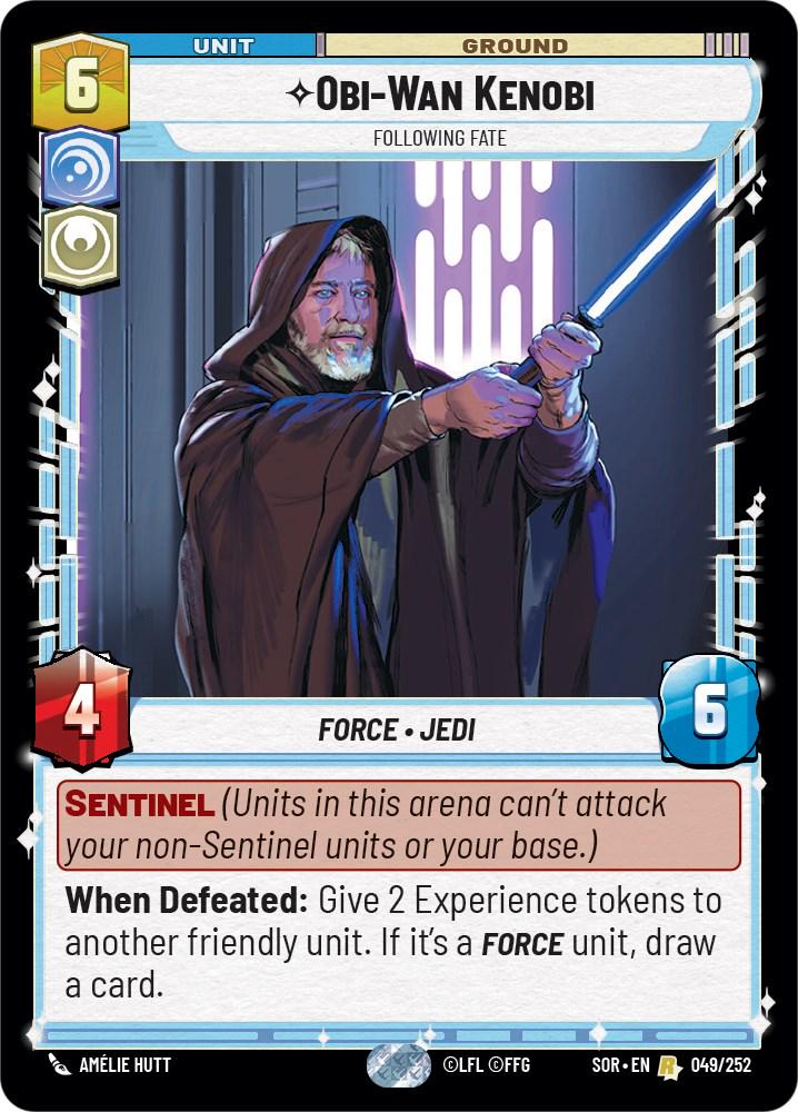 Obi-Wan Kenobi #49 Star Wars Unlimited: Spark of Rebellion
