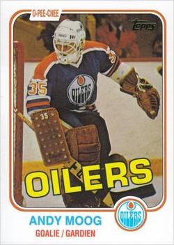 Andy Moog #8 2002-03 Topps Hockey Rookie Reprints