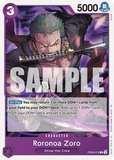 Roronoa Zoro OP09-076
