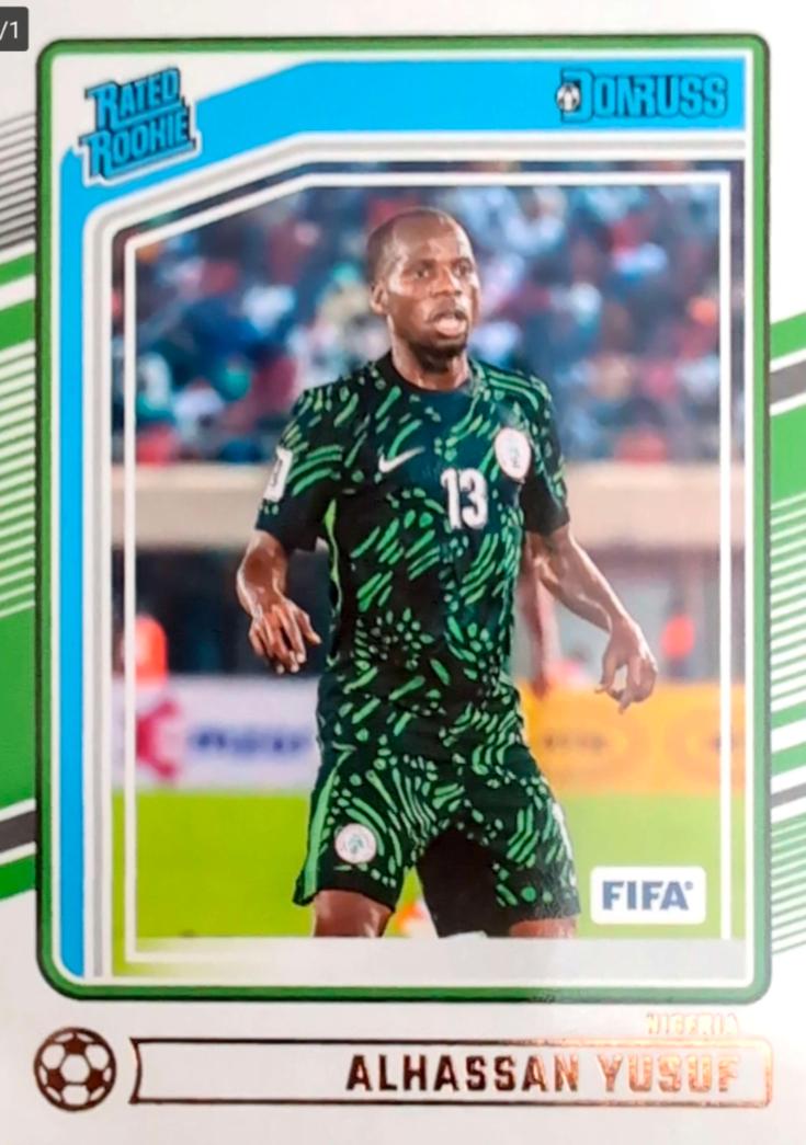 Alhassan Yusuf #194 Soccer Cards 2024 Panini Donruss