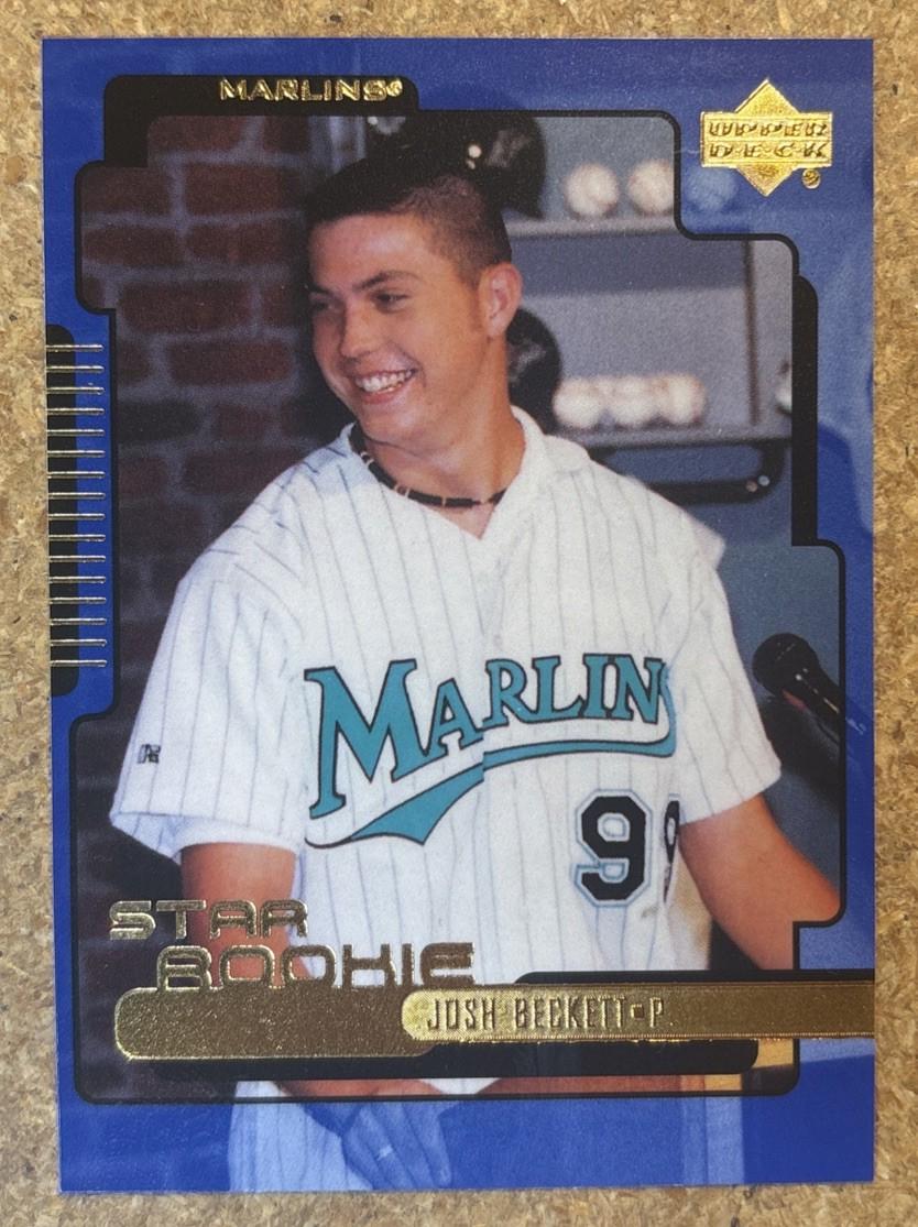 Josh Beckett #13 Baseball Cards 2000 Upper Deck