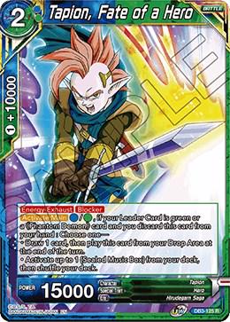 Tapion, Fate of a Hero DB3-125 Dragon Ball Super Giant Force