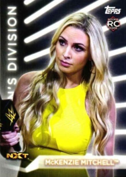 McKenzie Mitchell #R-41 Wrestling Cards 2021 Topps WWE Women’s Division Roster