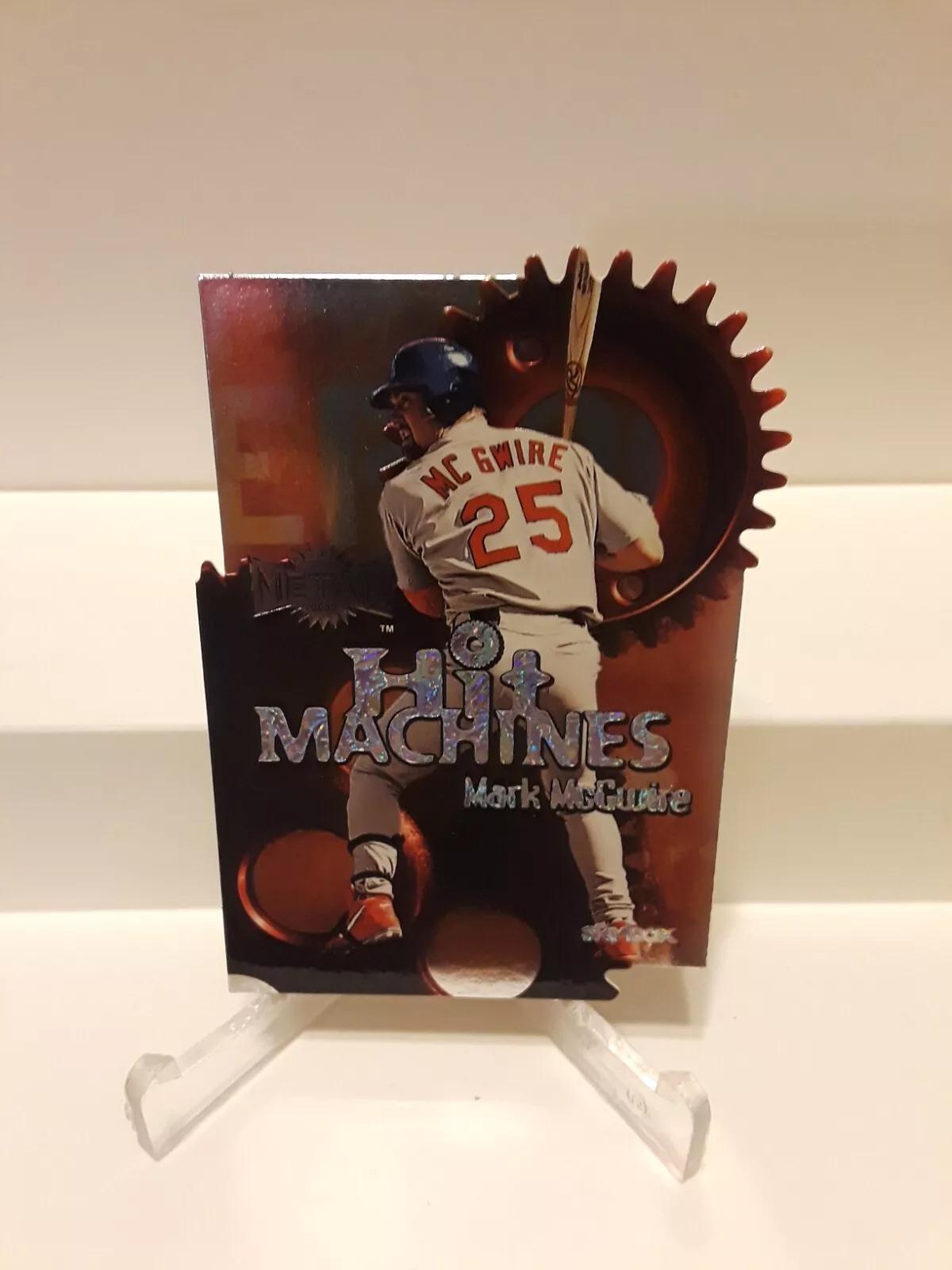 Mark Mcgwire #2 Baseball Cards 2000 Metal Hit Machines