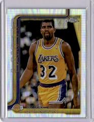 Magic Johnson [Refractor] #244 Prices | 2025 Topps Chrome 