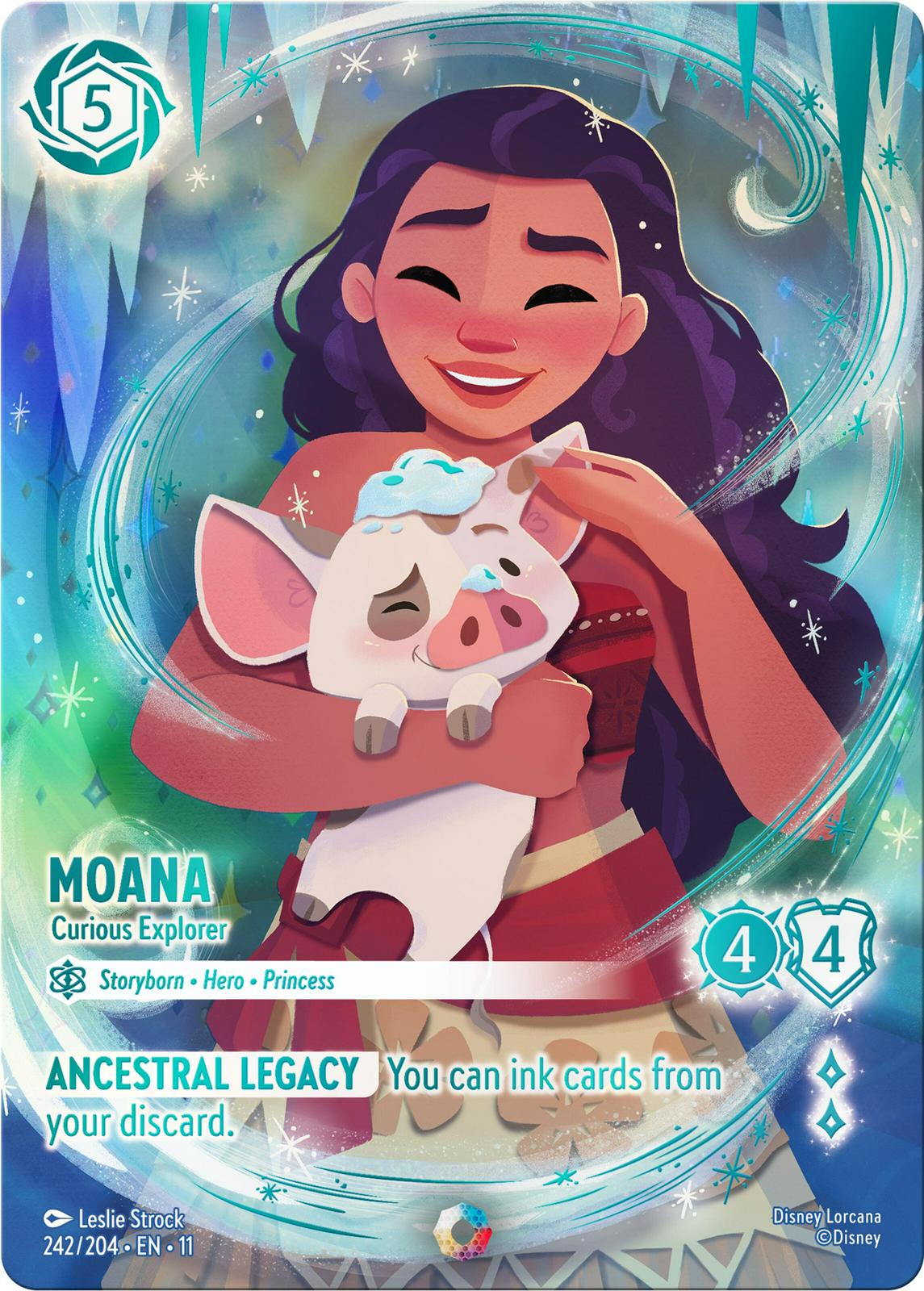モアナ 2020.4.24まで Moana - Curious Explorer #242 Prices | Lorcana Winterspell