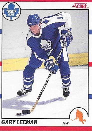 Gary Leeman #40 Hockey Cards 1990 Score Canadian