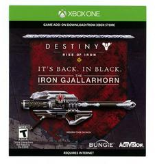 Game Add-On | Destiny The Collection Xbox One