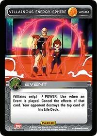 Villainous Energy Sphere UR164 Dragon Ball Z Premier Set