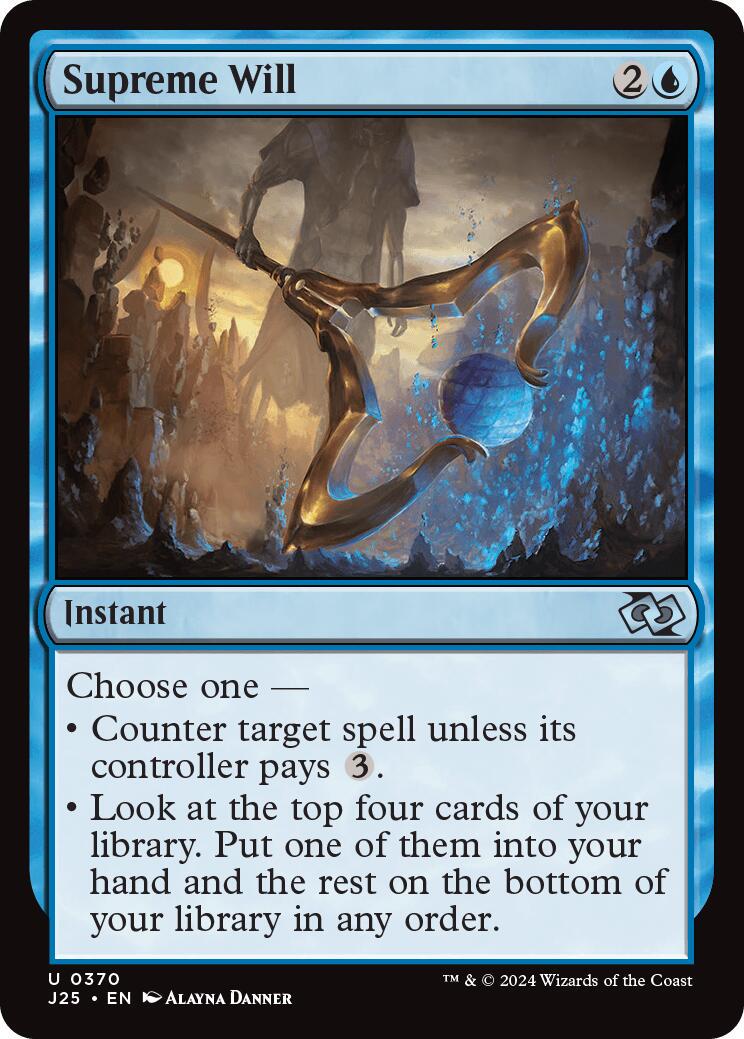 Supreme Will (Magic Foundations Jumpstart)