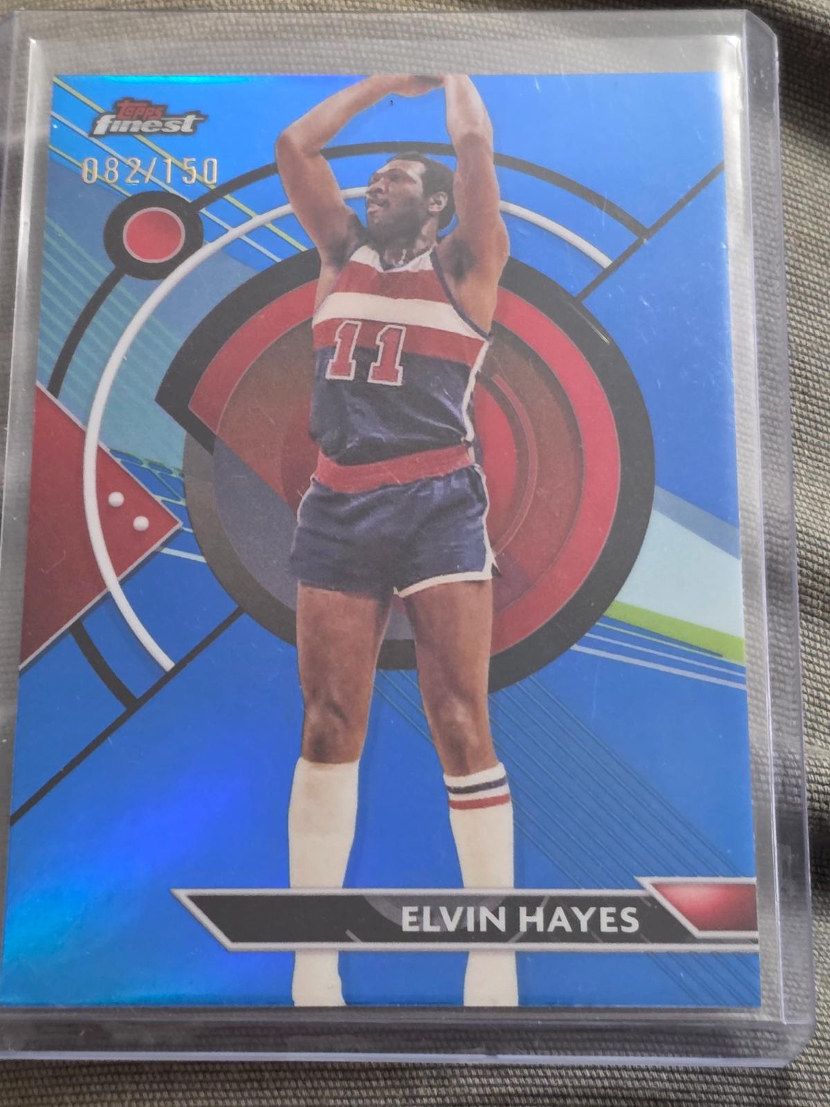 Elvin Hayes #75 2023 Topps Finest Basketball