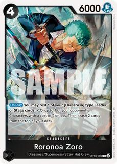 Roronoa Zoro OP10-095