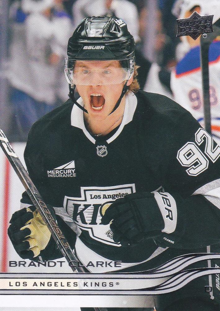 Brandt Clarke #328 2025 Upper Deck Series 2 Hockey