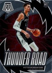 Victor Wembanyama #8 Prices [Rookie] | 2023 Panini Mosaic Thunder