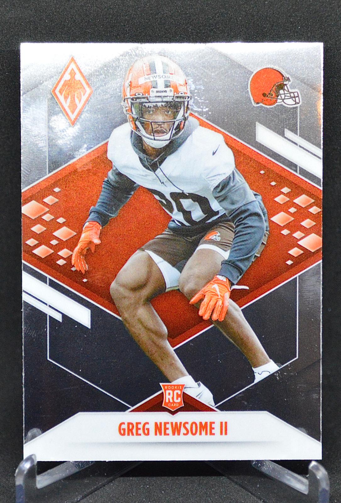 Greg Newsome II #152 Football Cards 2021 Panini Phoenix