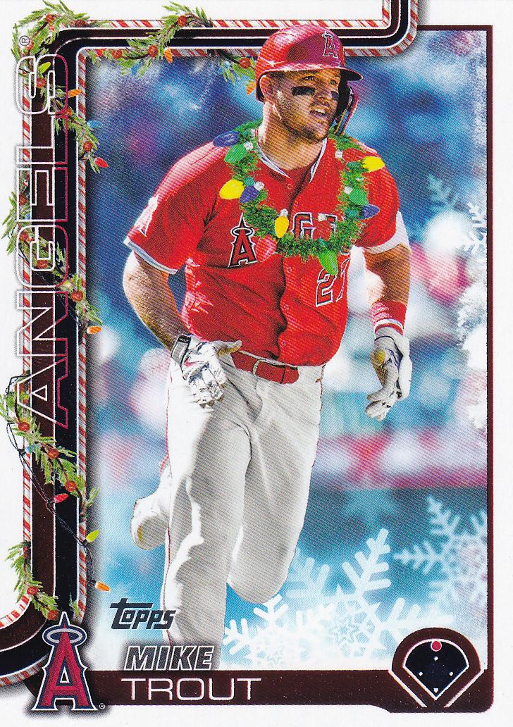 Mike Trout [SP] #H50 Prices | 2025 Topps Holiday | Baseball Cards