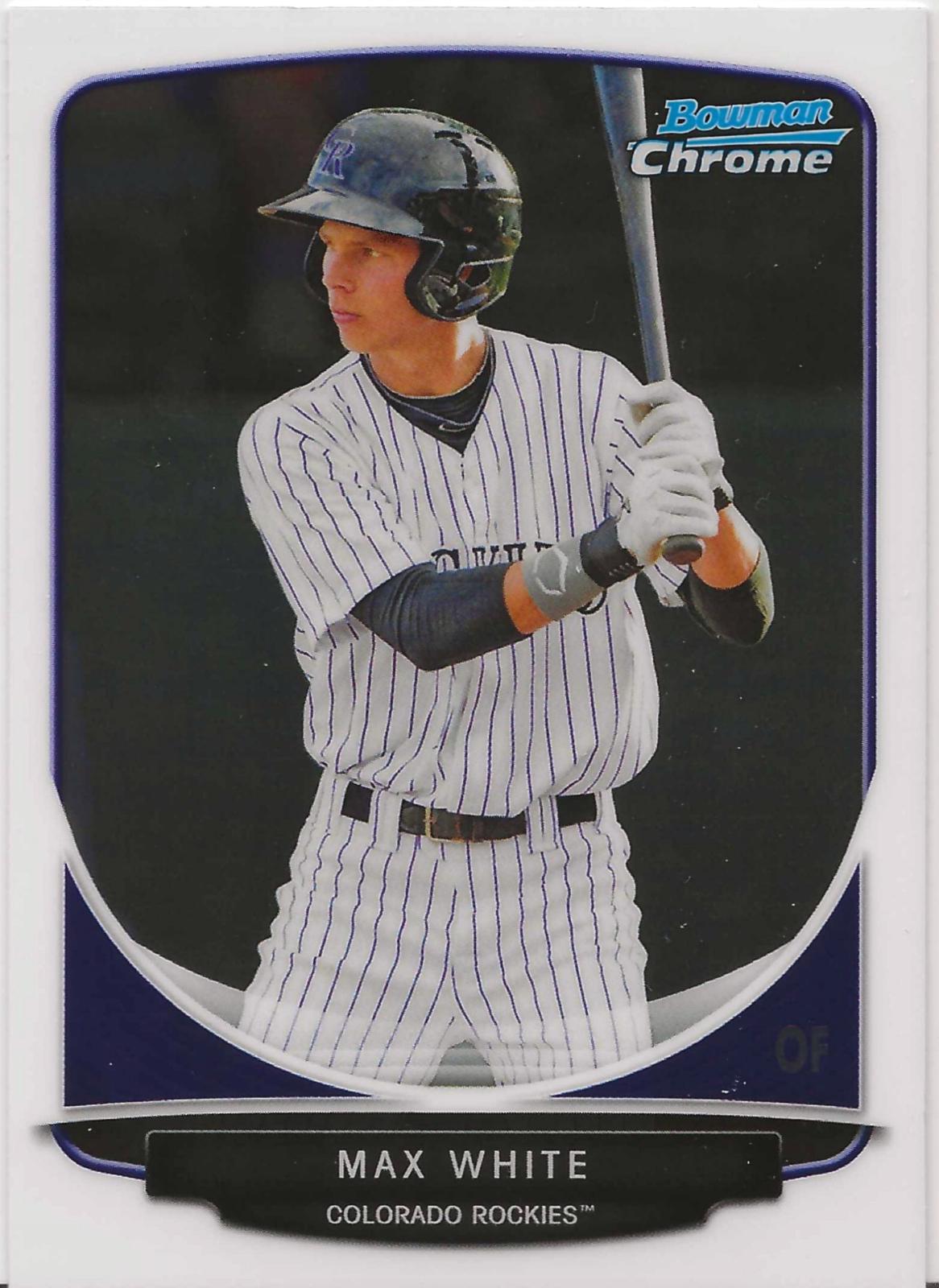 Max White #BCP14 2013 Bowman Baseball Chrome Prospects