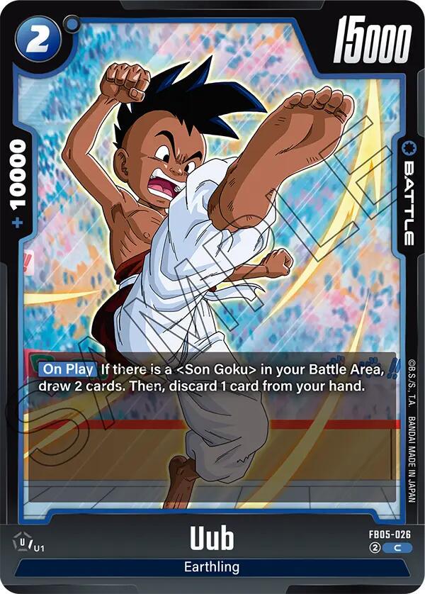 Uub FB05-026 Dragon Ball Fusion World New Adventure
