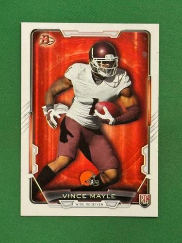 Vince Mayle #82 2015 Bowman Football Rookies