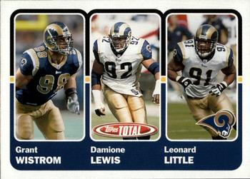 Damione Lewis, Grant Wistrom, Leonard Little #359
