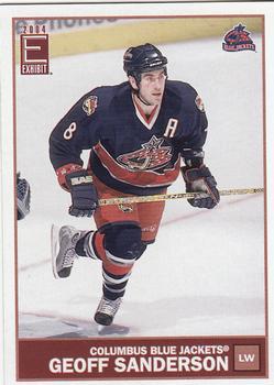 Geoff Sanderson #44 2003 Pacific Exhibit Hockey