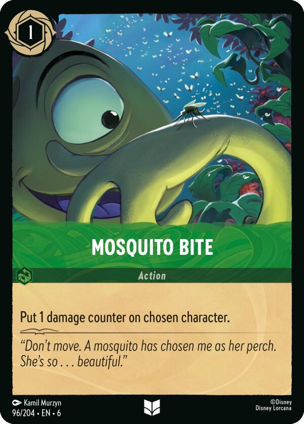 Mosquito Bite #96 Lorcana Azurite Sea