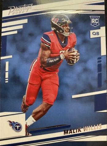 Malik Willis #303 Football Cards 2022 Panini Prestige