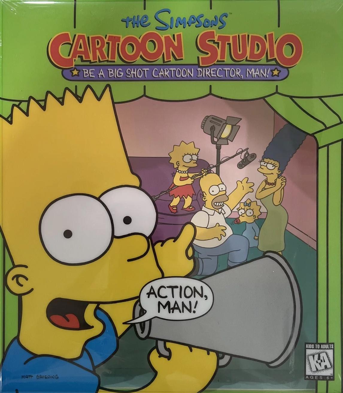 The Simpsons Cartoon Studio PC Games