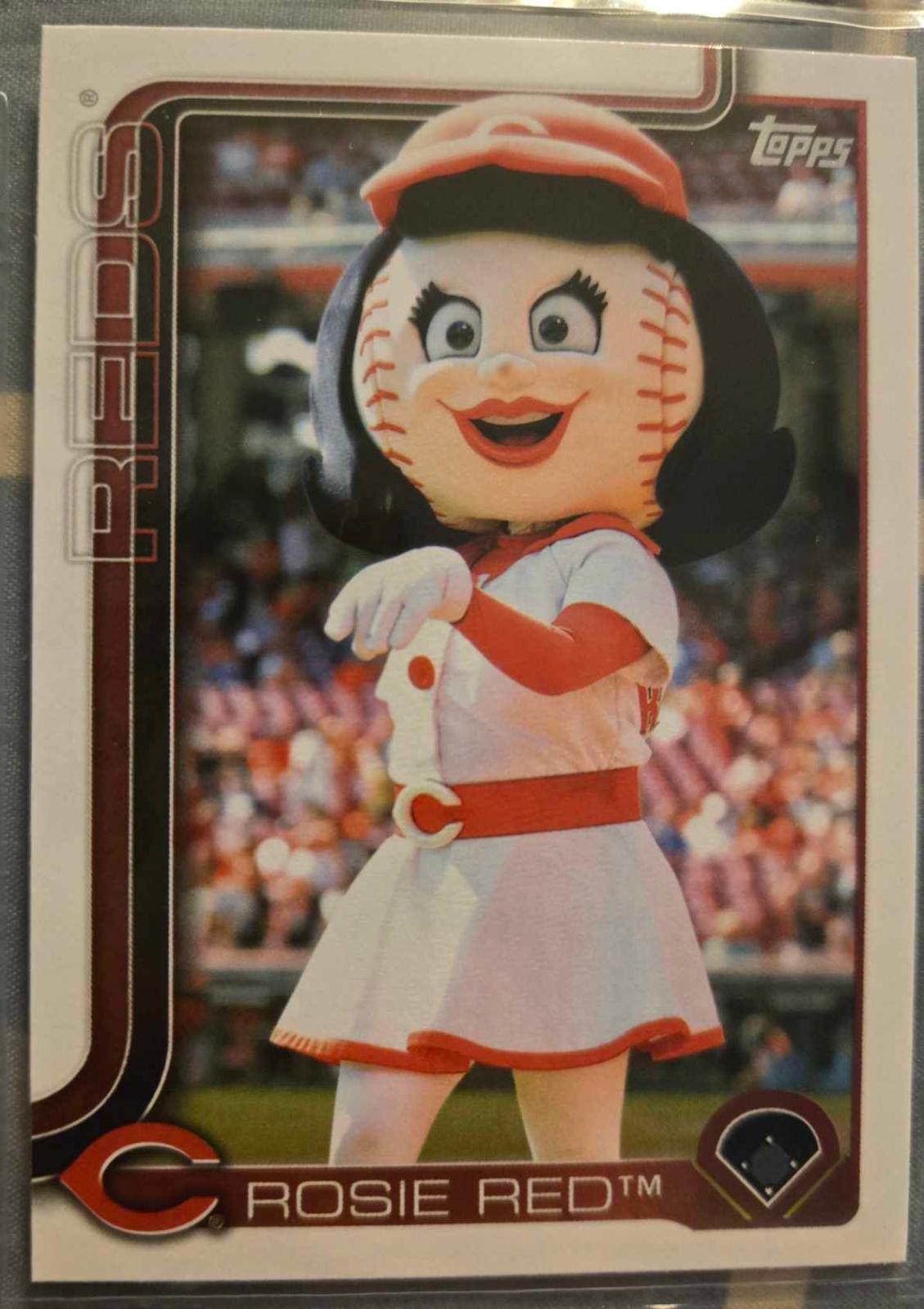 Rosie Red #M-23 Baseball Cards 2025 Topps Celebration Mega Box Mascot