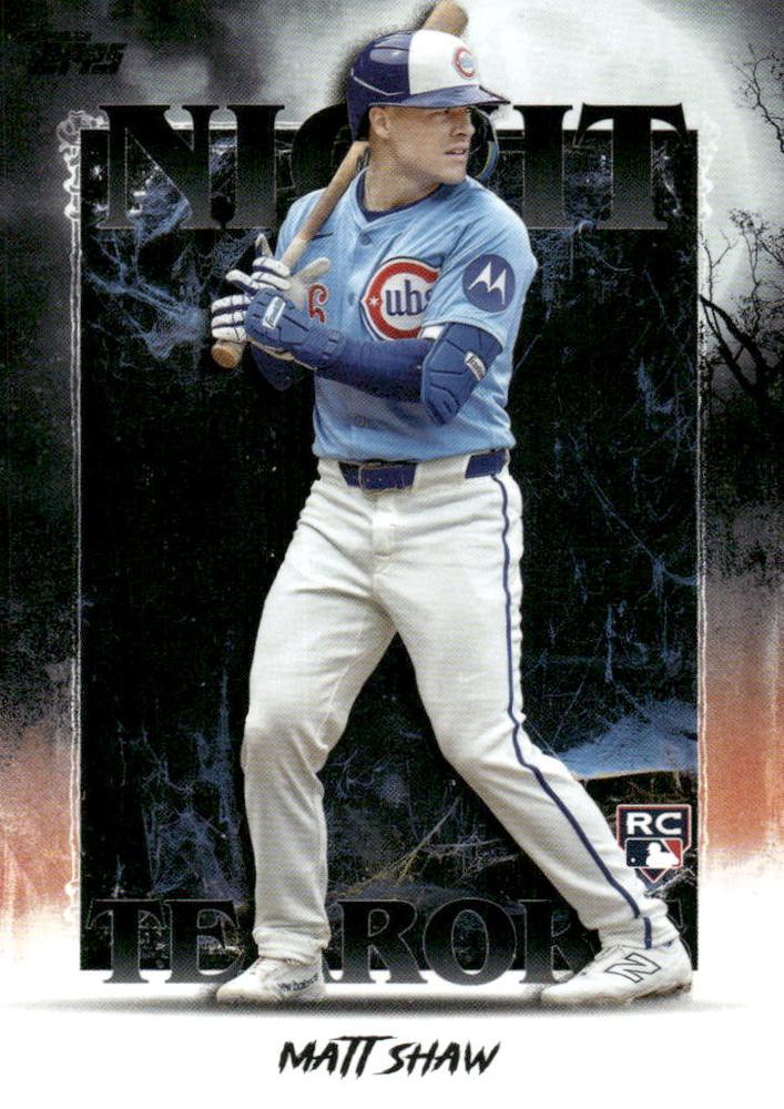 Matt Shaw #NT-20 Prices [Rookie] | 2025 Topps Update Night Terrors