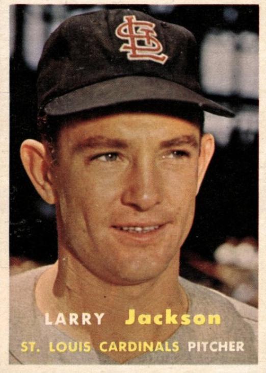 Larry Jackson (1957 Topps)