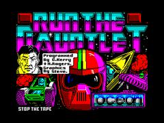Loading Screen | Run the Gauntlet ZX Spectrum