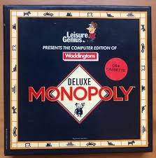 Waddingtons Deluxe Monopoly Commodore 64