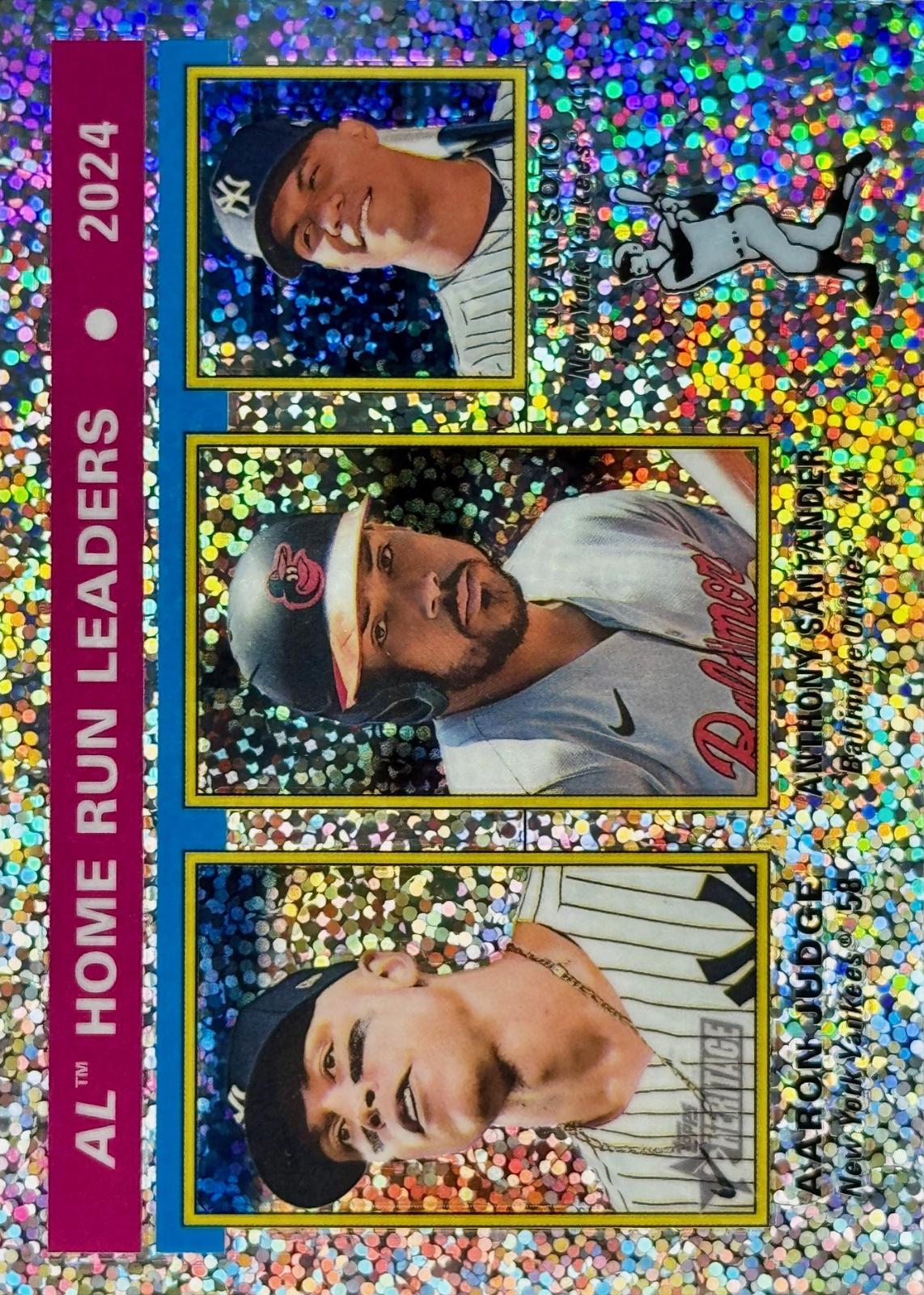Juan Soto / Anthony Santander / Aaron Judge [Silver Sparkle Variation] #194