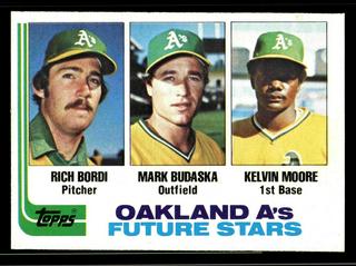 A's Future Stars: Rich Bordi / Mark Budaska / Kelvin Moore