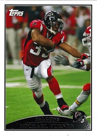 Michael Turner #31 Football Cards 2009 Topps