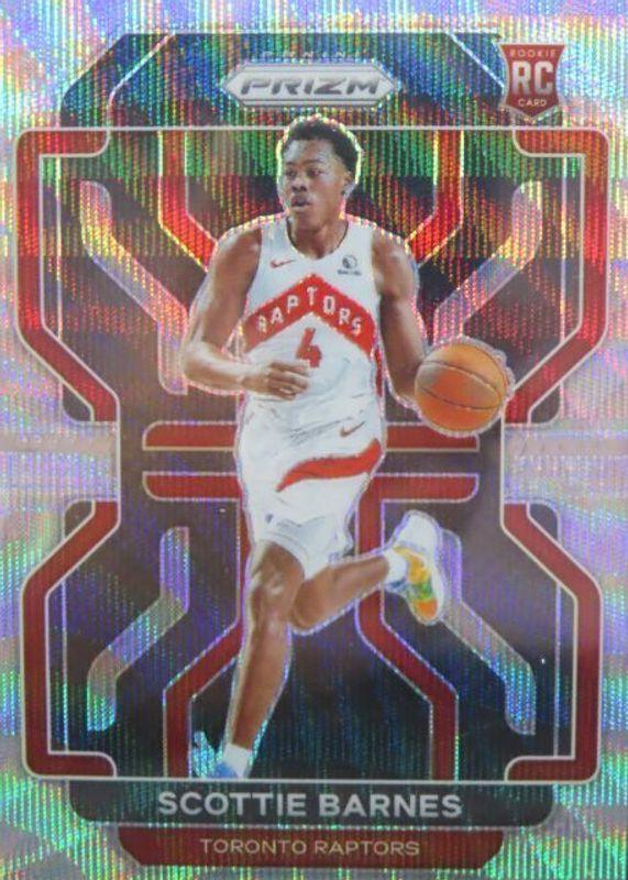 Scottie Barnes [Silver Wave] #320 Prices | 2021 Panini Prizm