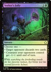 Seeker's Folly [Foil] #69