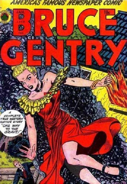 Bruce Gentry #3 (1949) Comic Books Bruce Gentry