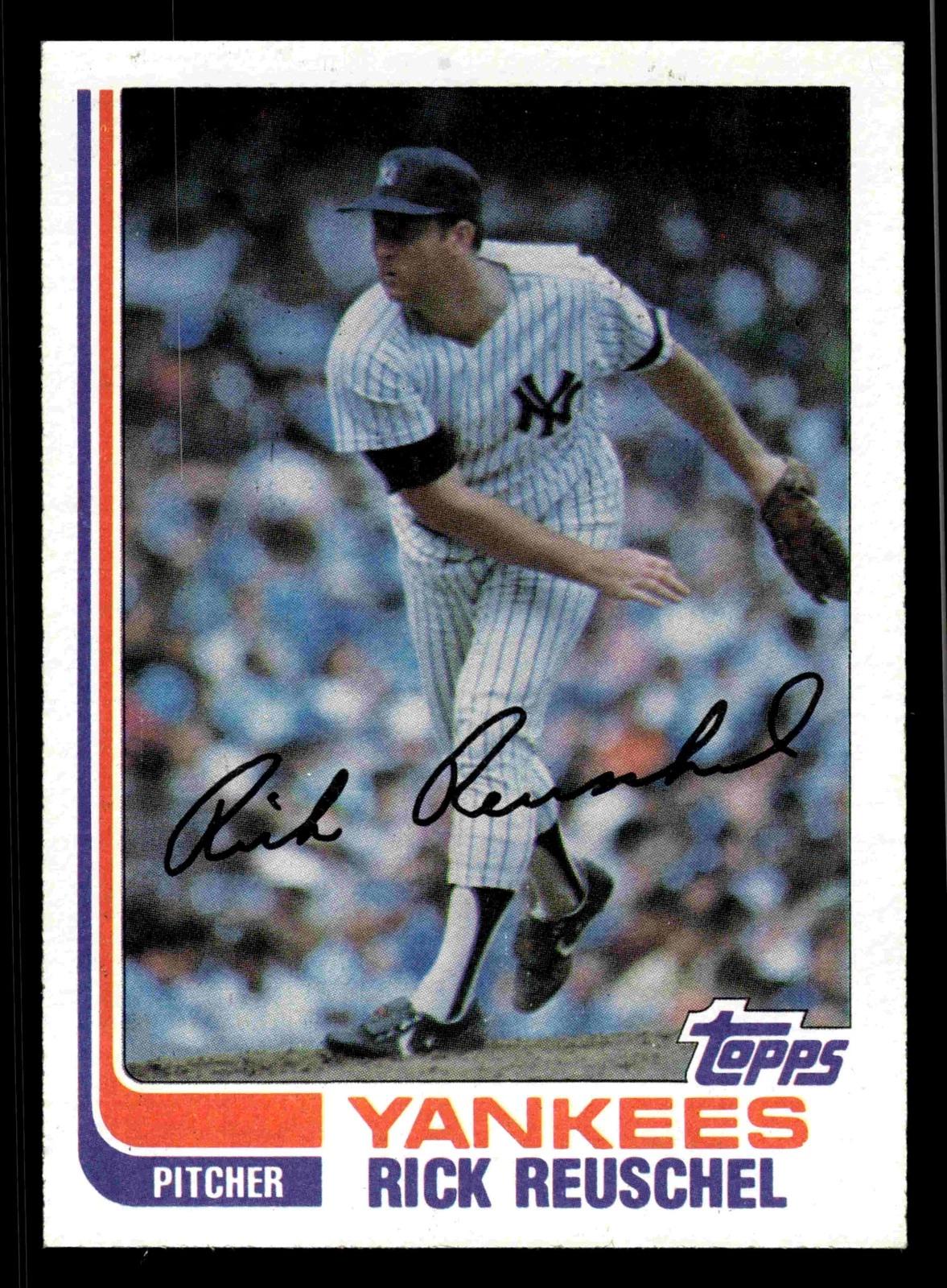 Rick Reuschel (1982 Topps)