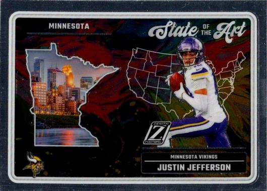 Justin Jefferson #16 Cover Art