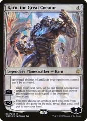 Karn, the Great Creator 1x FOIL WAR MTG War of the Spark Rare MINT planeswalker Karn, the Great Creator 1x FOIL WAR MTG War of the Spark Rare MINT planeswalker
