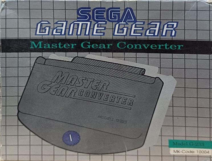 Master Gear Converter PAL Sega Game Gear