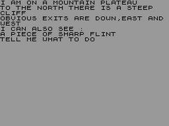 Gameplay | Adventure A: Planet of Death ZX Spectrum