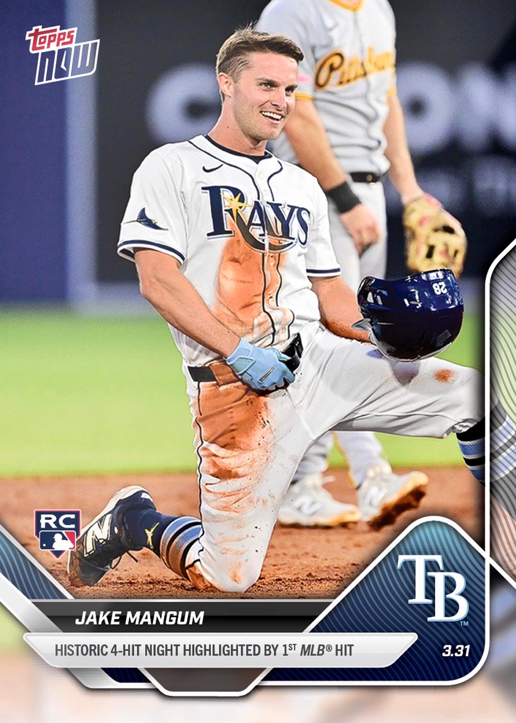 Jake Mangum #25 Baseball Cards 2025 Topps Now