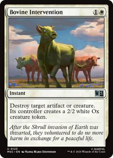 Bovine Intervention